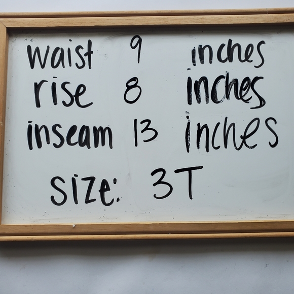 Lee Vintage Pink Floral Girls 3T Pull On 80s Pants - Picture 3 of 5